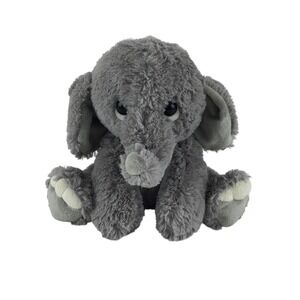 Aurora Elephant Lil Benny Phant Plush 8" Gray Sitting Stuffed Animal Toy 2019